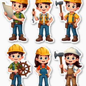 Profession - Sticker Sheet v7